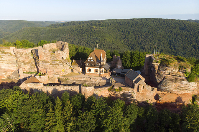 GR 5, le Mont-Sainte-Odile - De Schirmeck à Barr